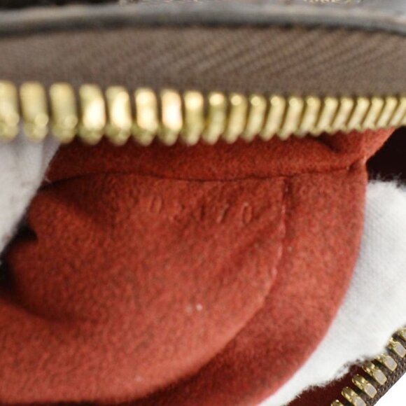 Louis Vuitton Trevi PM Damier Ebene Satchel Bag Brown - Picture 13 of 13